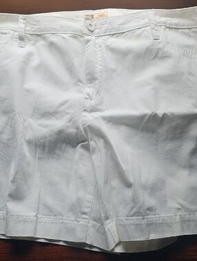 Faded Glory White Women's Jean Shorts
